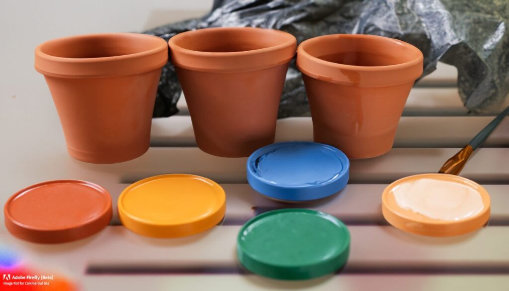Non-Toxic Sealants Paints for Terra-Cotta Pots