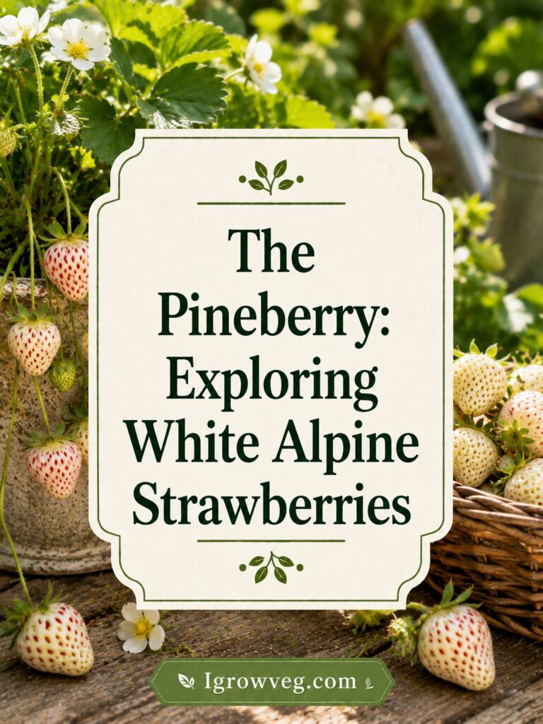 The Pineberry: Exploring White Alpine Strawberries