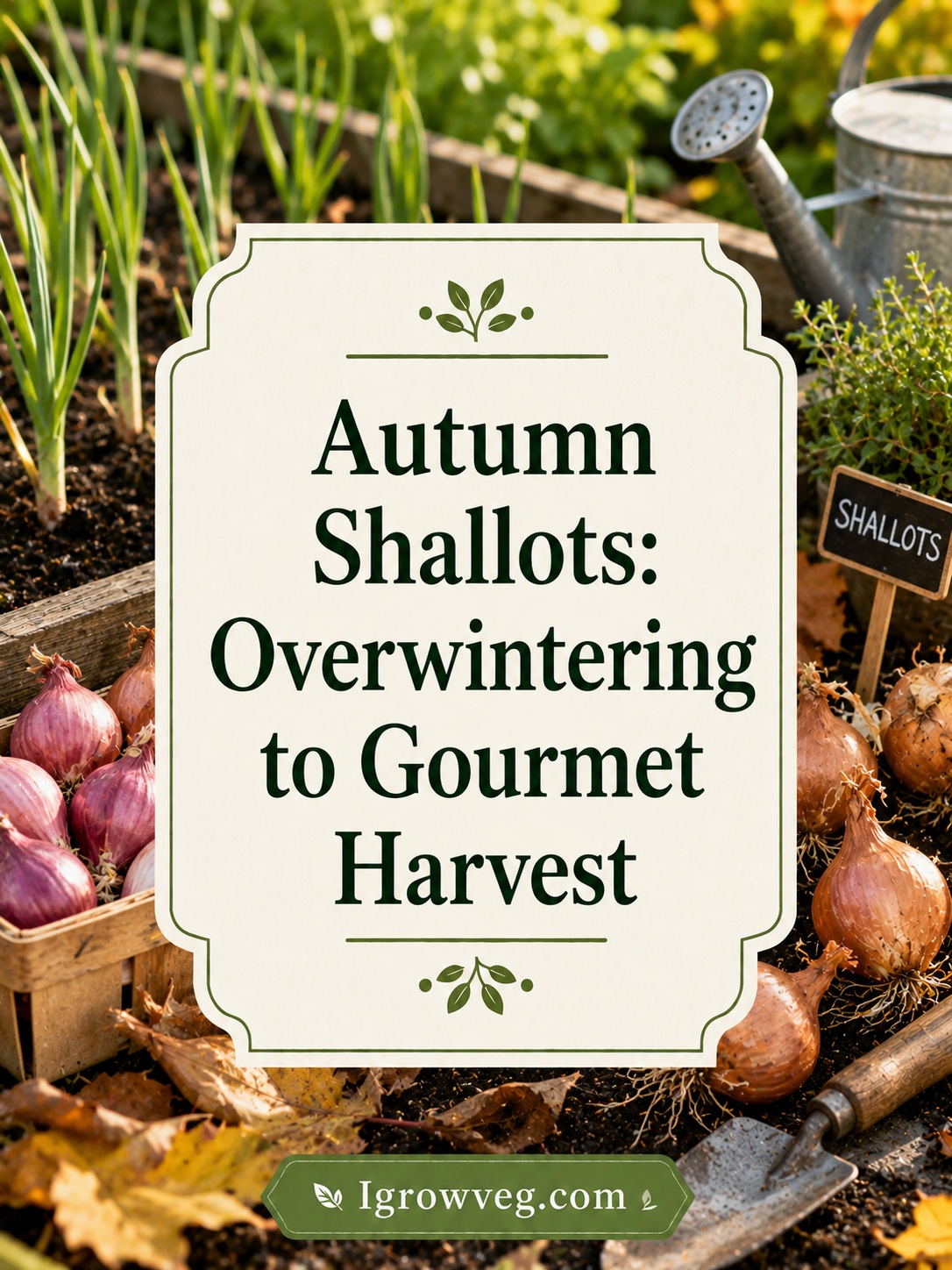Autumn Shallots: From Overwintering to Gourmet Harvest