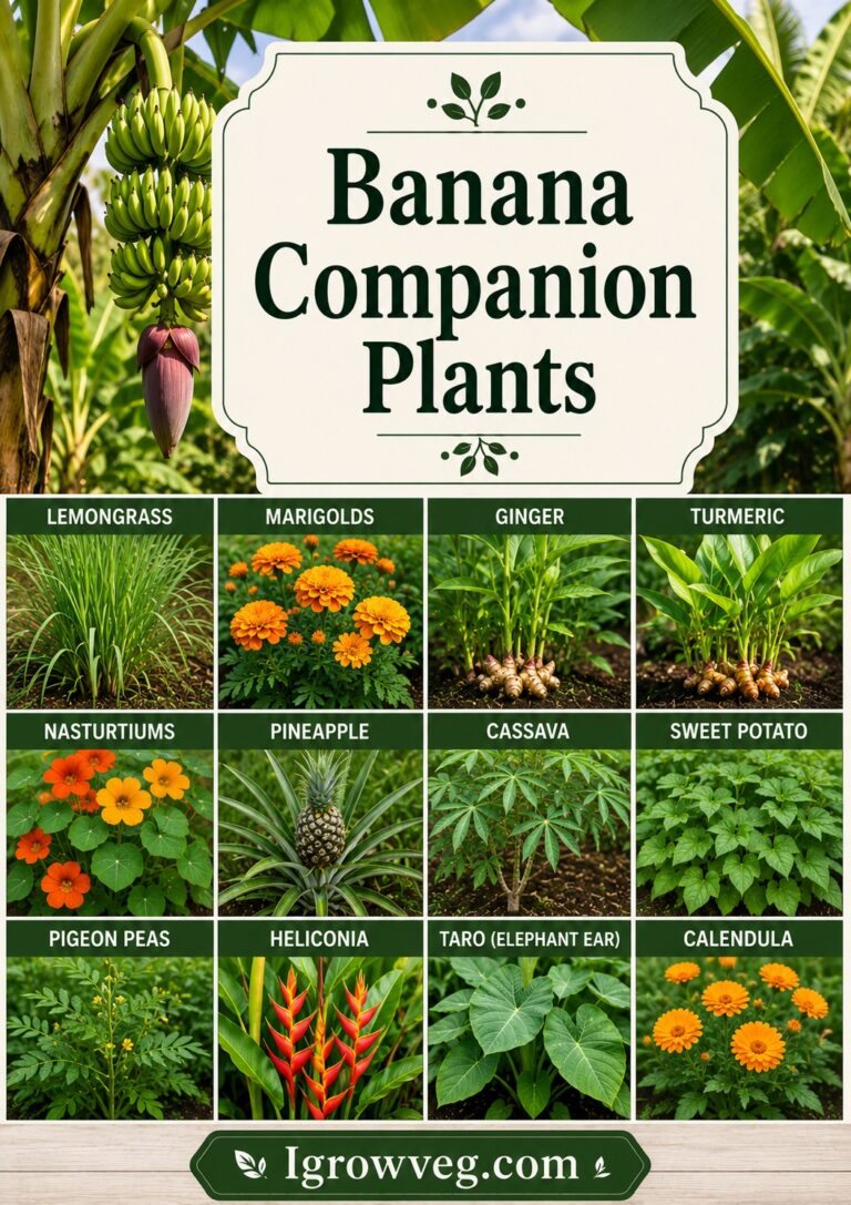 Banana Companion Plants