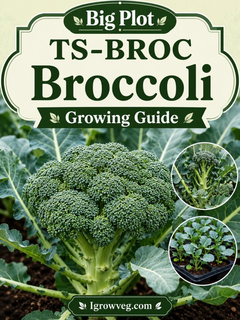 Big Plot TS-BROC Broccoli: Sowing and Harvesting