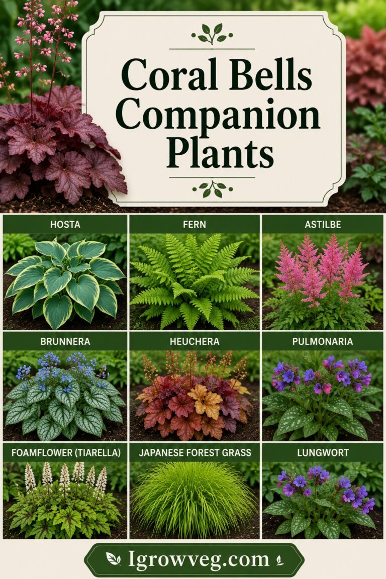 Coral Bells Companion Plants