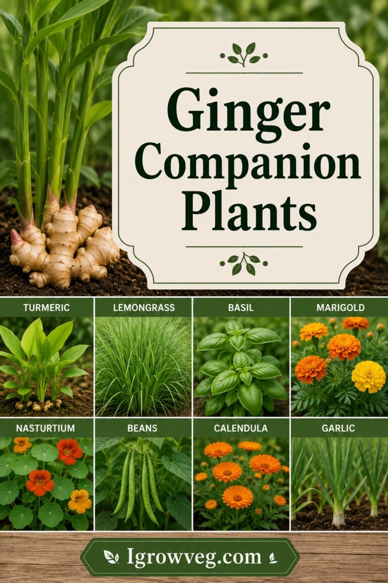 Ginger Companion Plants