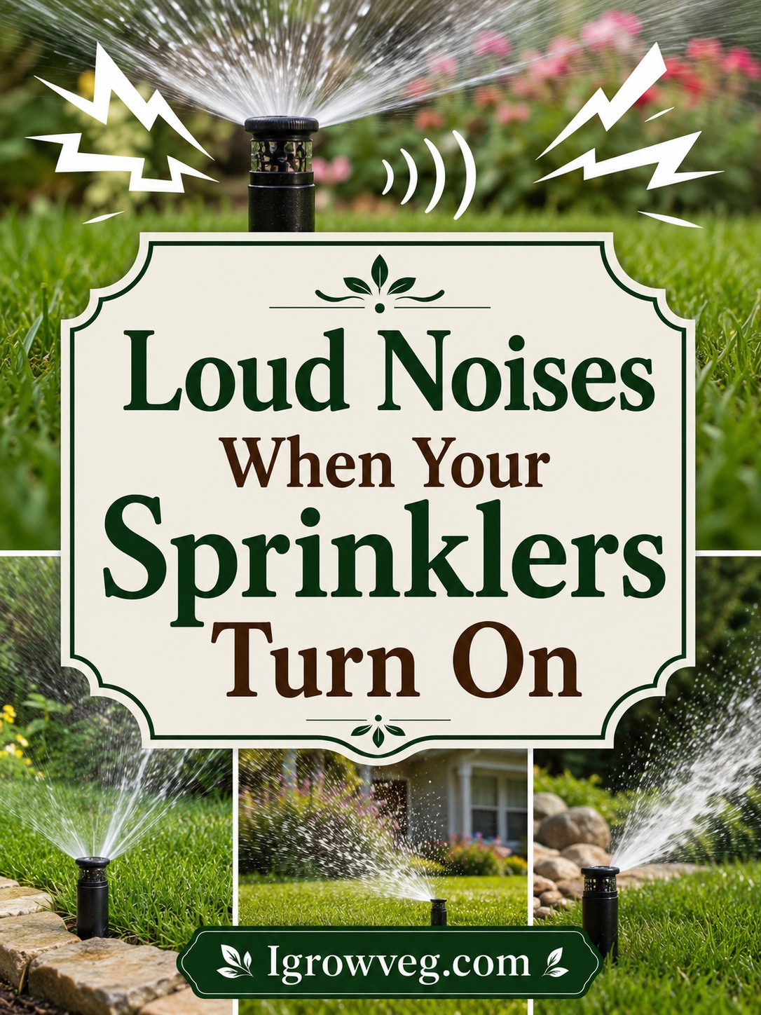 Loud Noises When Your Sprinklers Turn On
