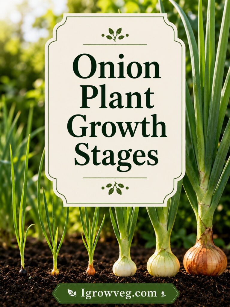 Onion Plant Growth Stages
