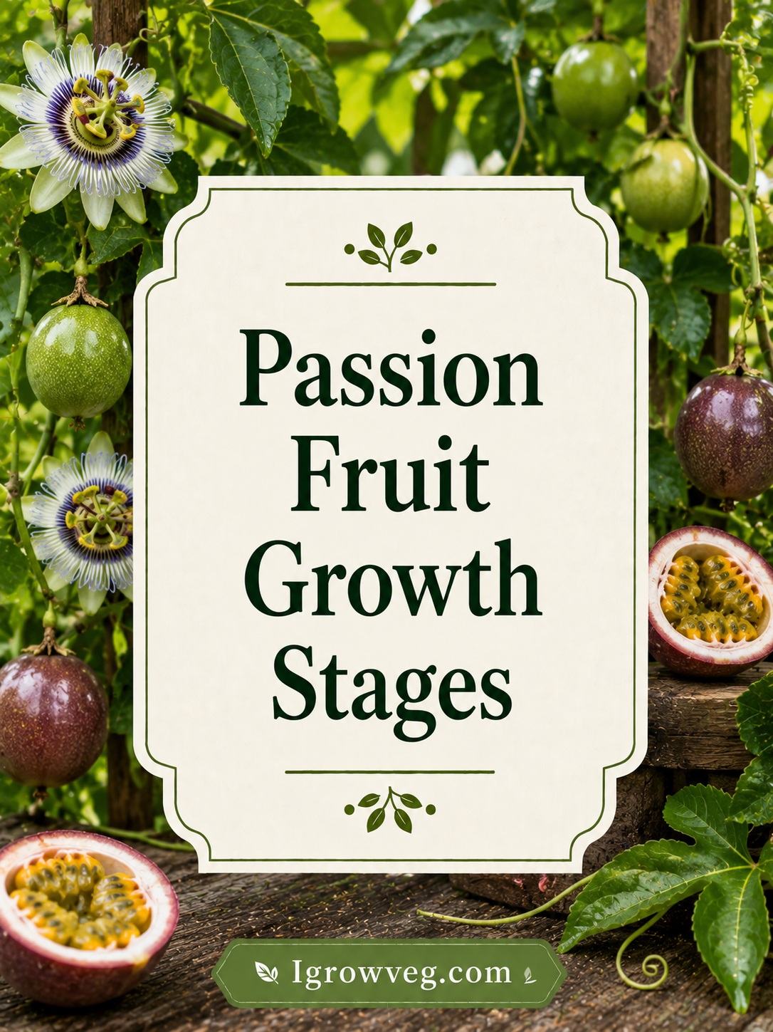 Passion Fruit Growth Stages