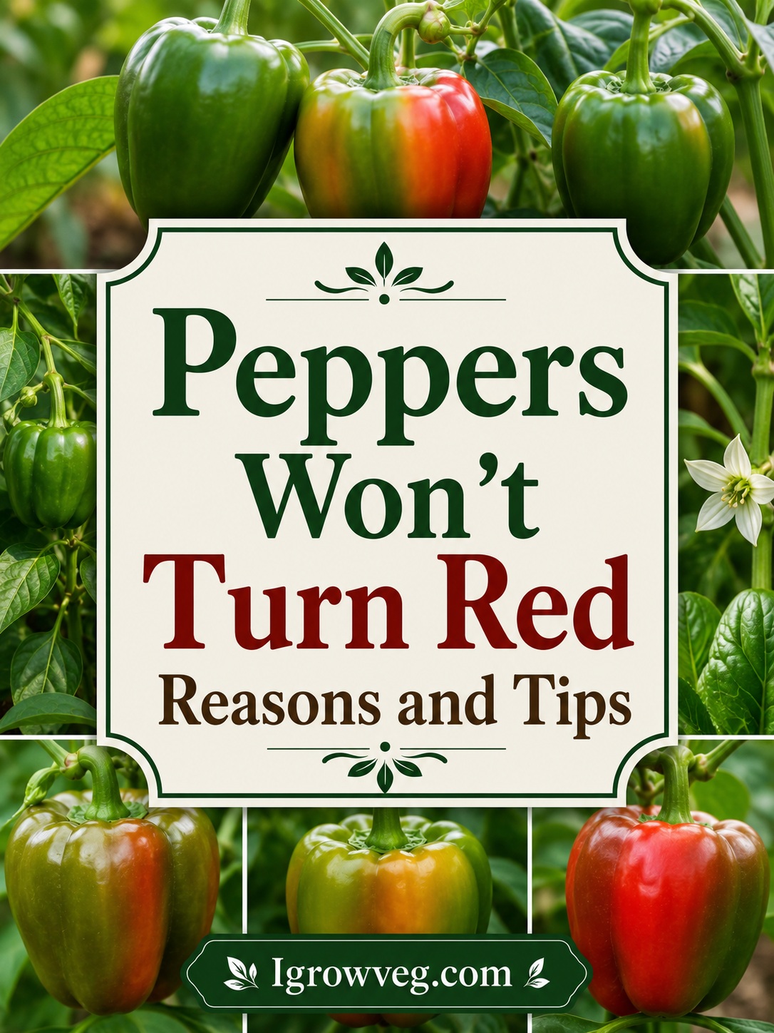 Peppers Won’t Turn Red