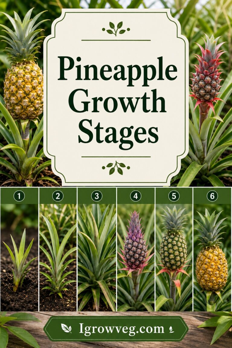 Pineapple Growth Stages