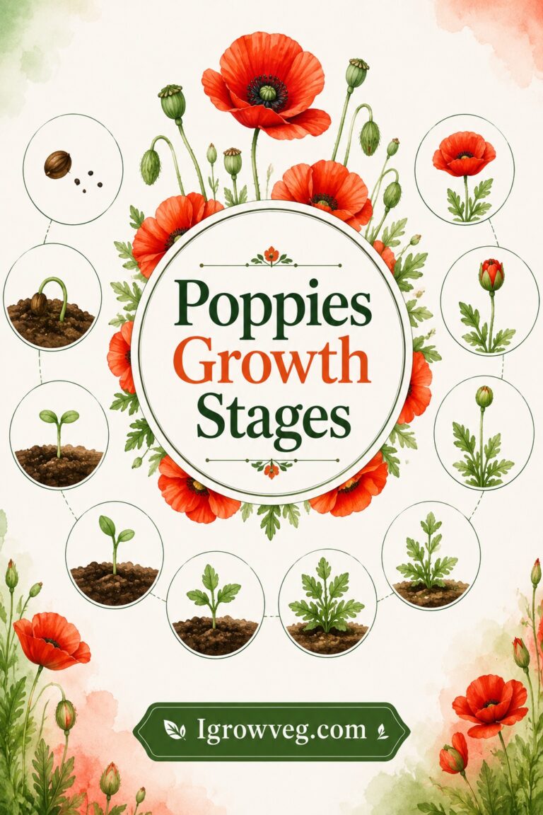 Poppies Growth Stages