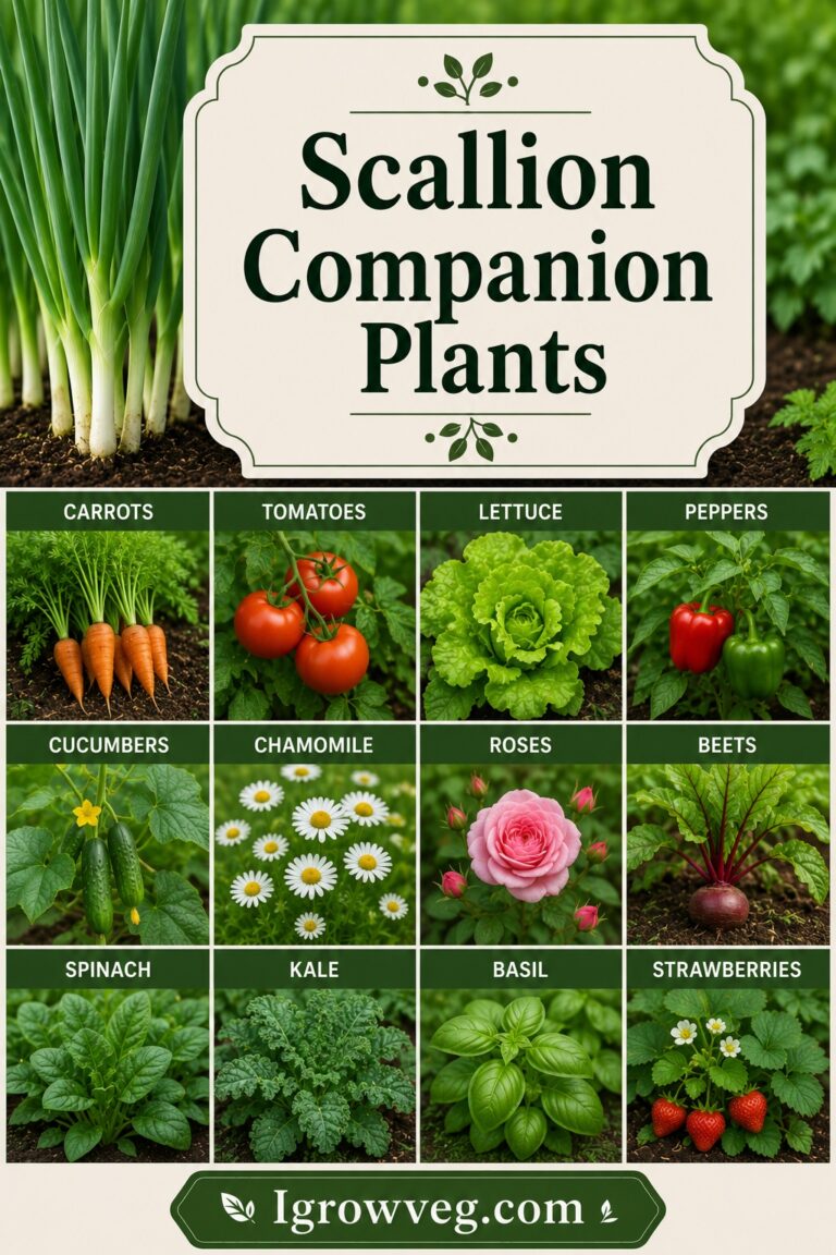 Scallion Companion Plants
