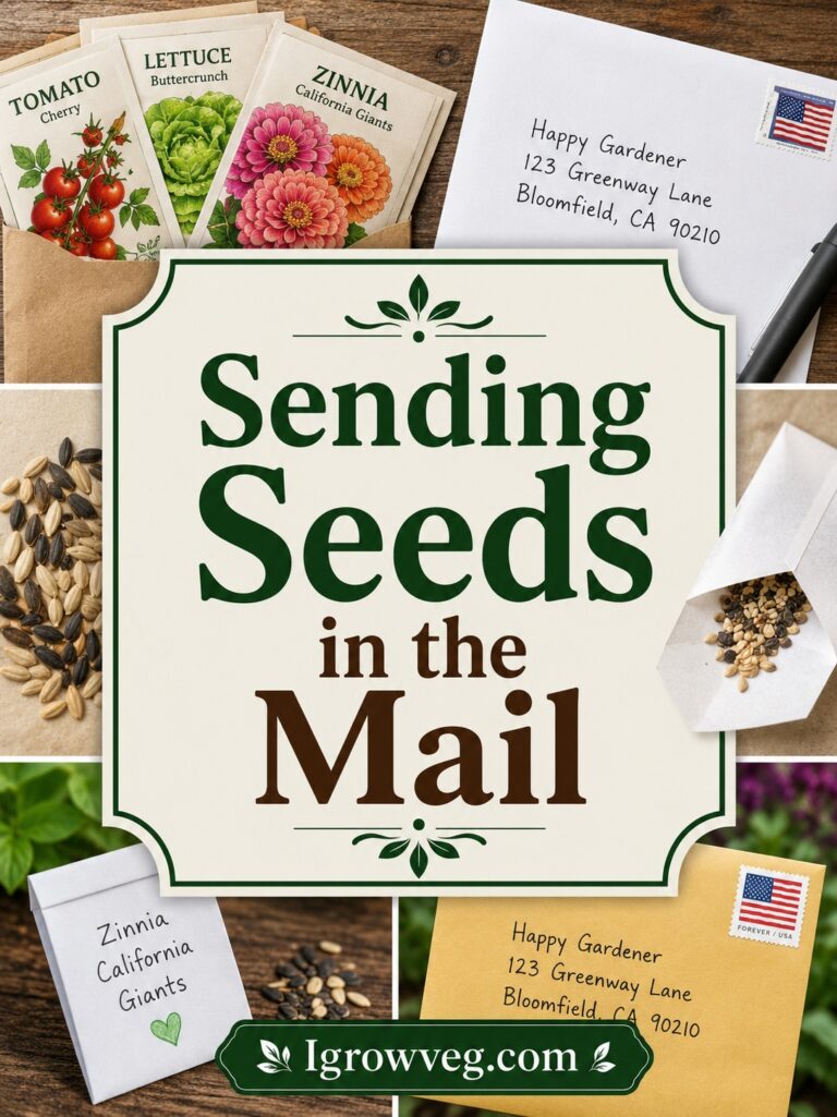 Sending Seeds in the Mail