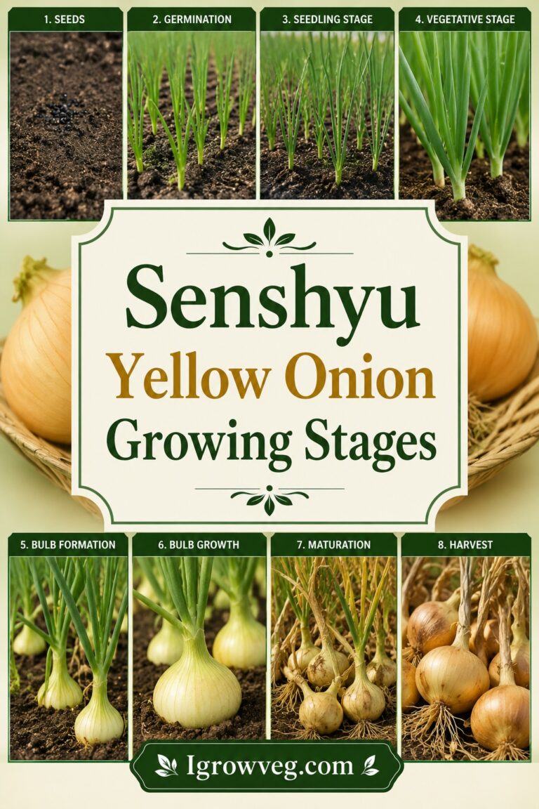 Senshyu Yellow Onion Variety Growing Guide